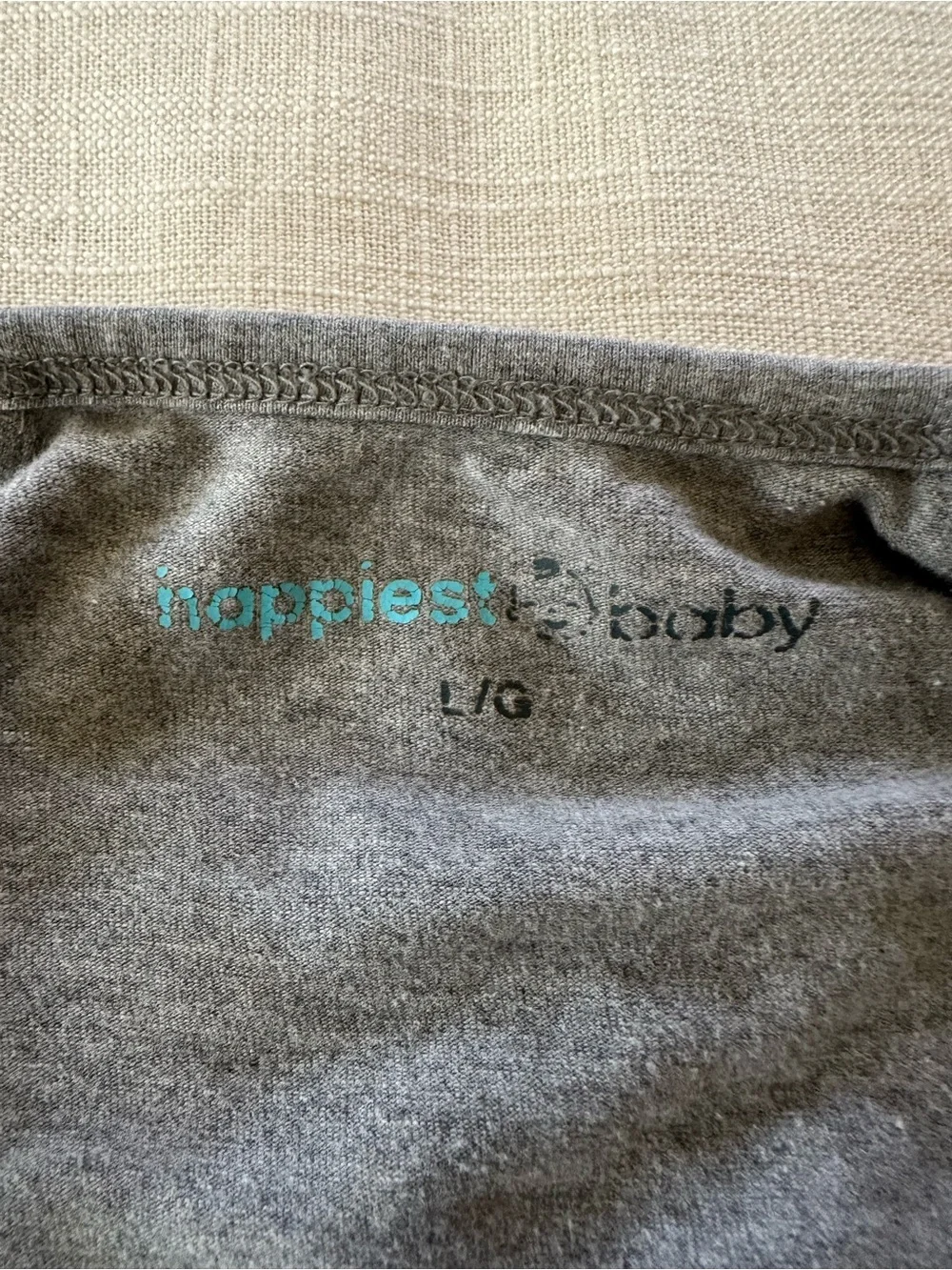 Happiest Baby Organic Cotton SNOO Swaddle in Graphite Planets - L, 18-25lbs